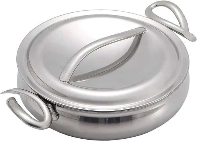 Nambe CookServ Try Me 8-Inch Saute Pan with Lid