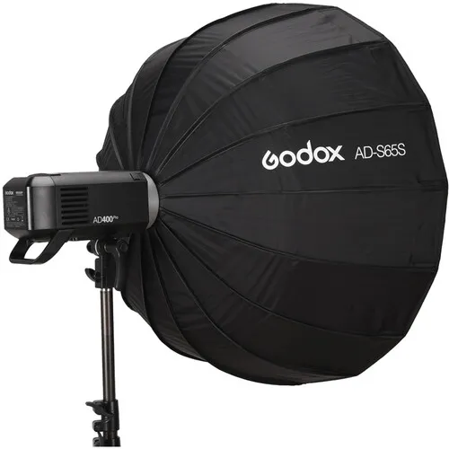 Godox Parabolic Silver Octa Umbrella Softbox 65cm fits AD300/400PRO ONLY