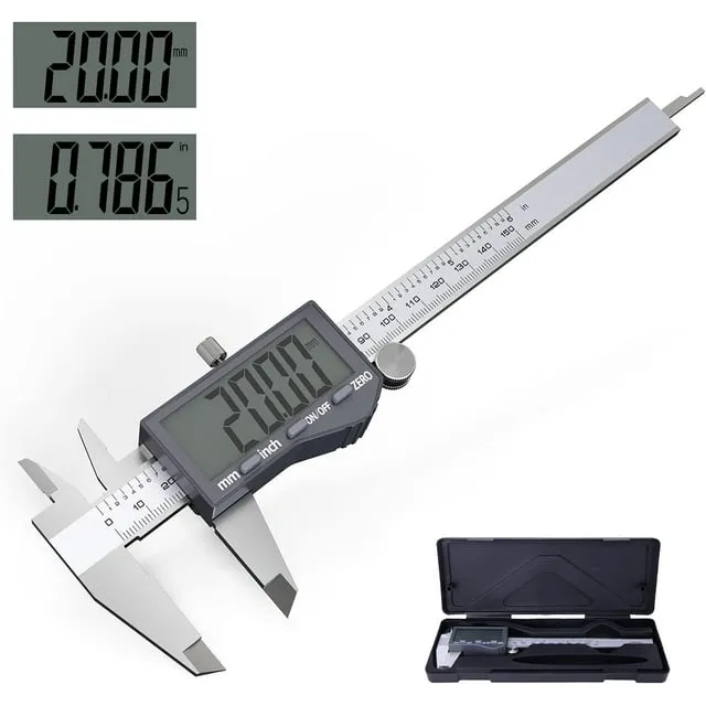 Andoe 220-150-160  150mm Stainless Steel Electronic Measuring Caliper