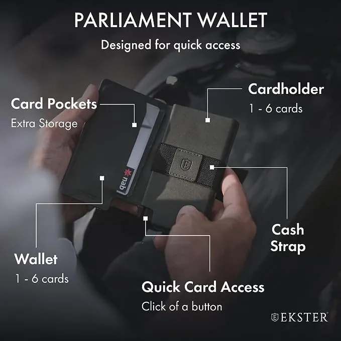 Ekster Parliament Wallet Classic Juniper Green