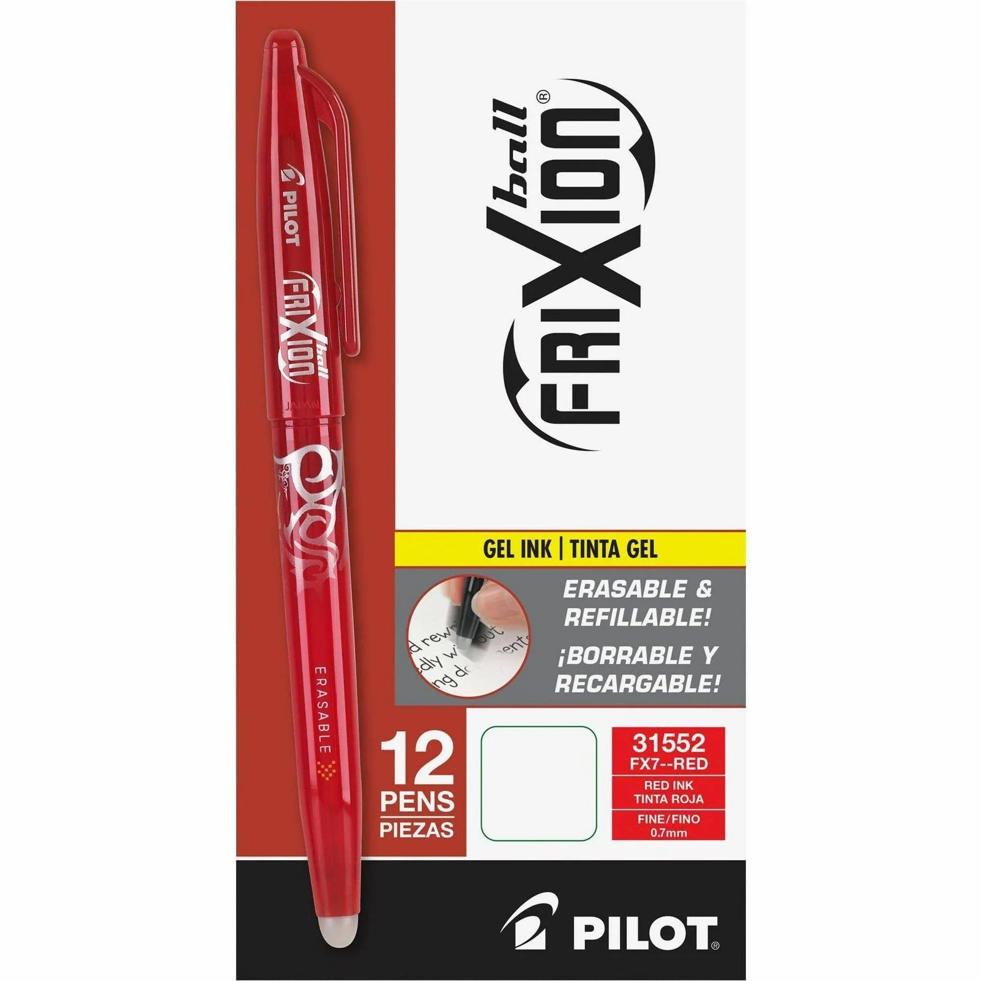 Pilot FriXion Ball Erasable Gel Pen