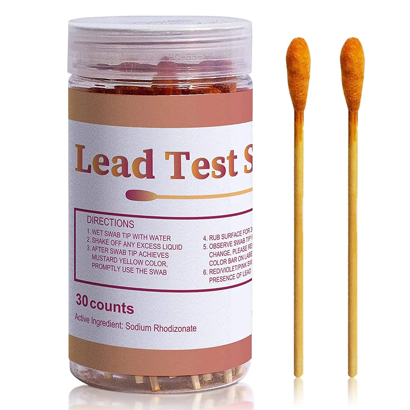 Comfort Hub Lead Paint Test Kit with 30 Pcs Lead Testing Swabs - Suitable for All ...