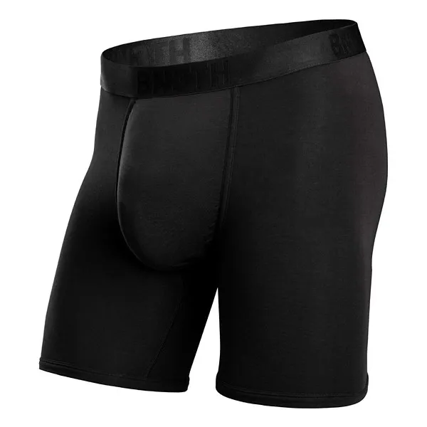 Men's BN3TH Classic Solid Boxer Briefs Underwear Medium Black