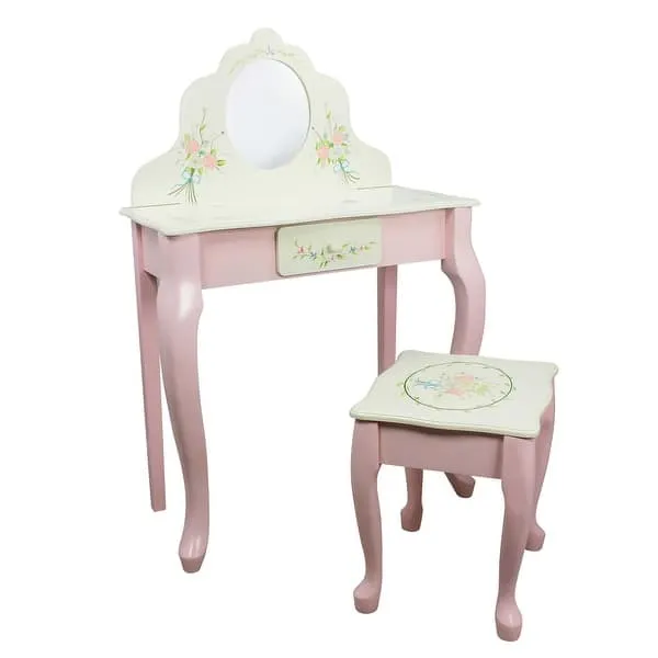 Fantasy Fields - Bouquet Classic Play Vanity Set - 26.5 x 12.25 x 39 - Bed Bath & Beyond - 10774527