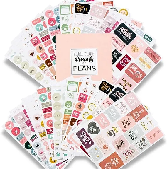  Planner Stickers 1000+ Scrapbook Stickers – Productivity Stickers