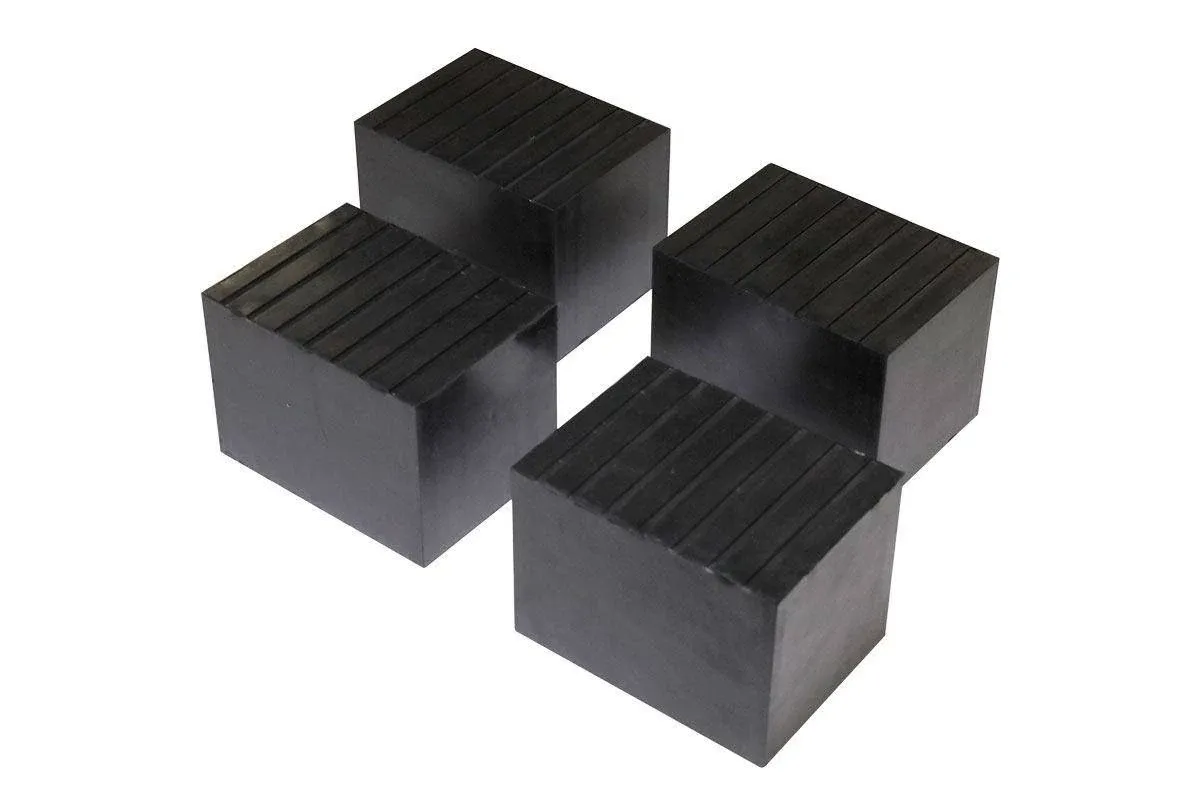 Quickjack QJ-5300862 3" Tall Rubber Contact Block Set of Four