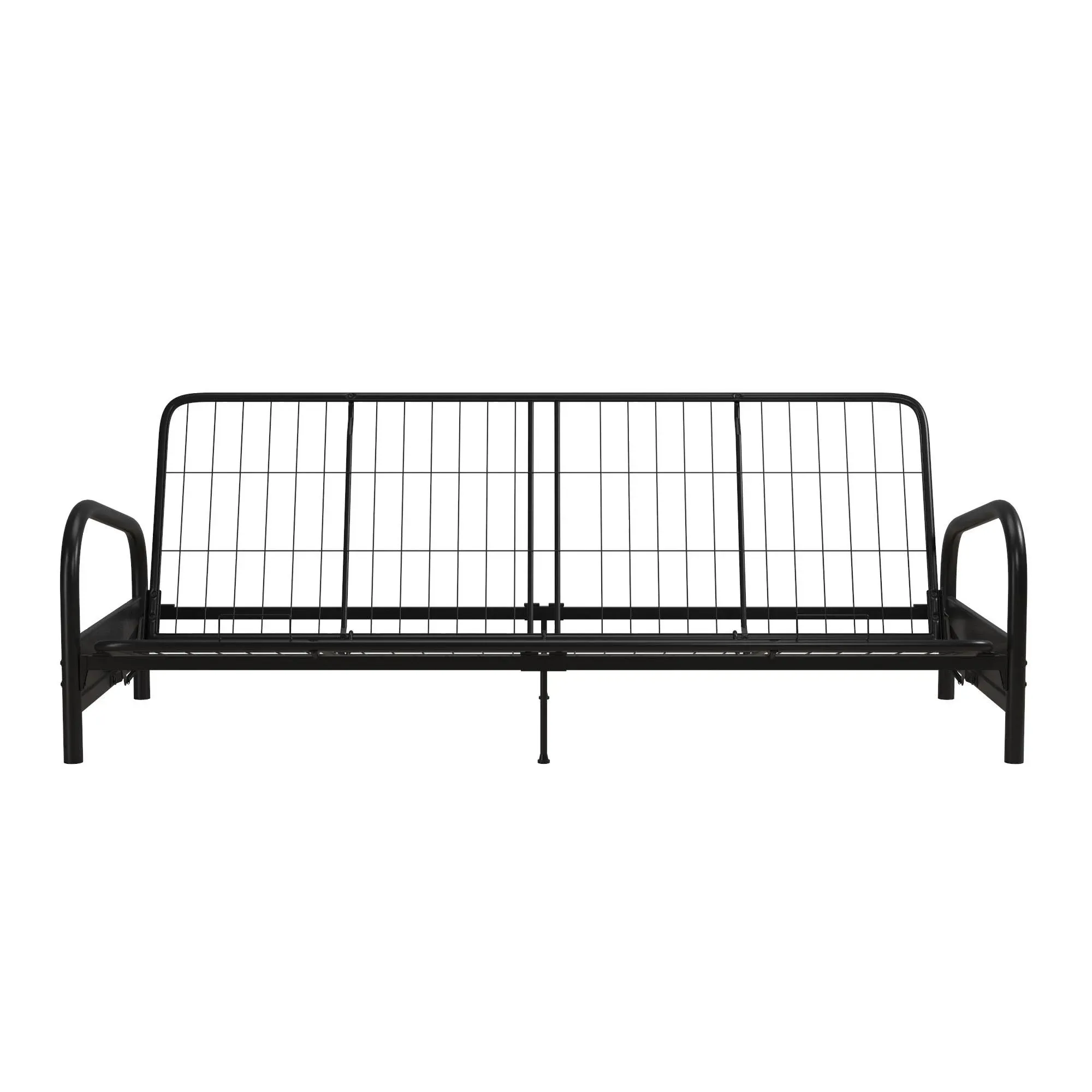 DHP Vermont Metal Futon Frame, Silver