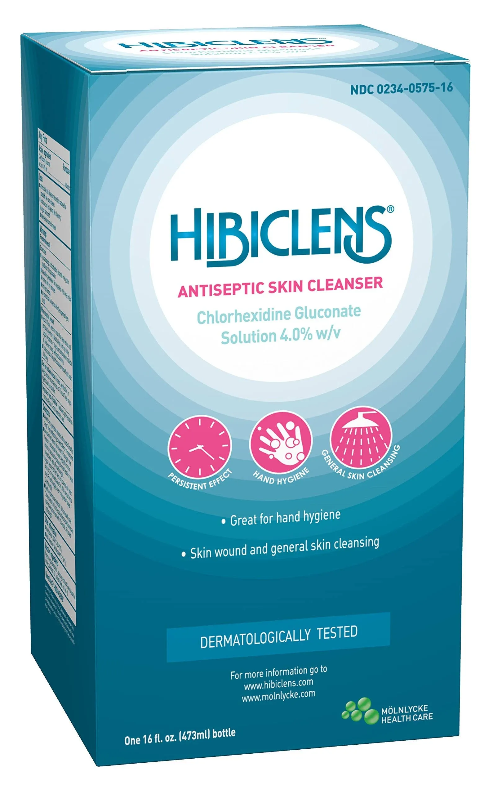 Hibiclens Antimicrobial Antiseptic Soap and Skin Cleanser with Foaming Pump - 16 fl oz