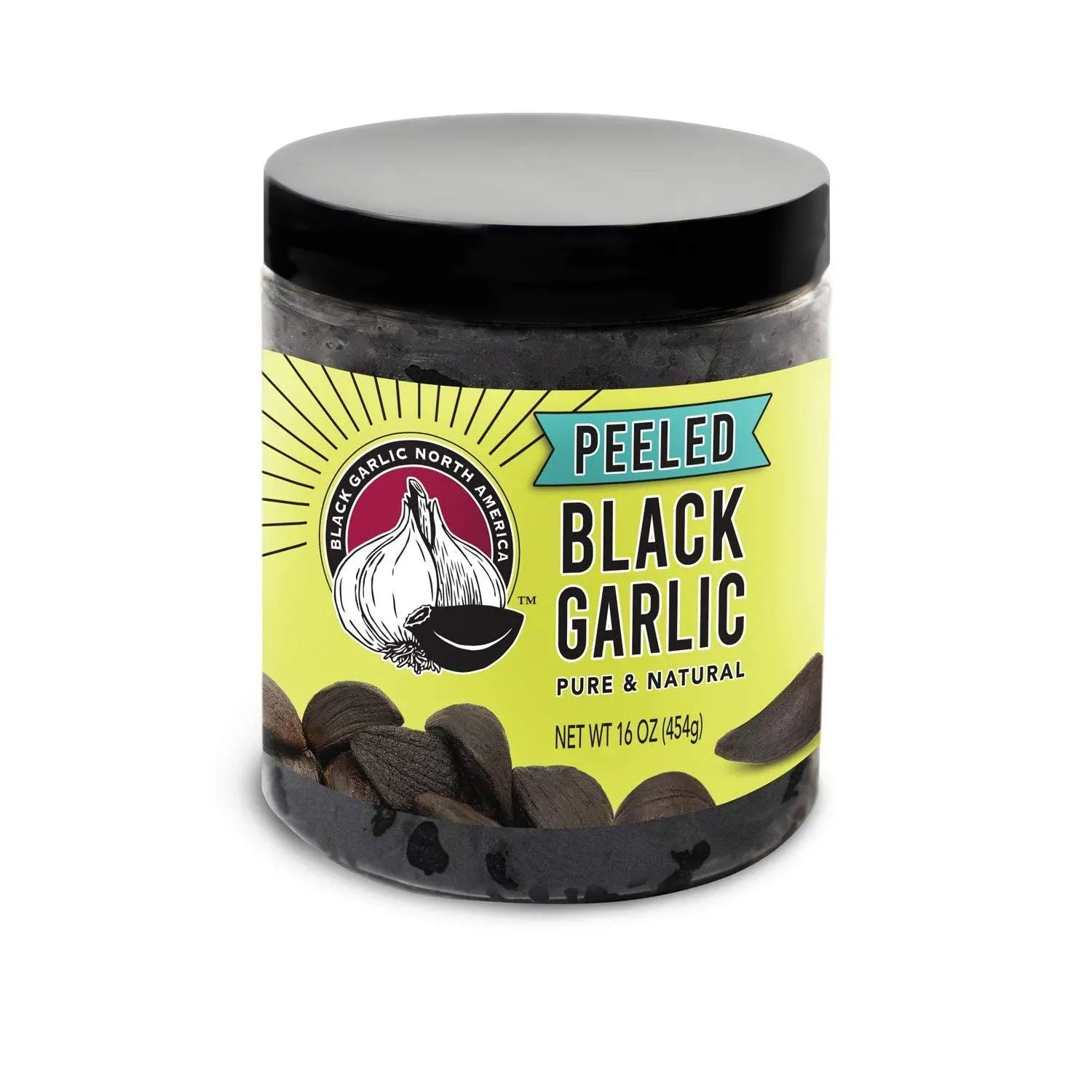 Peeled Black Garlic (1 lbs) Kosher Certified