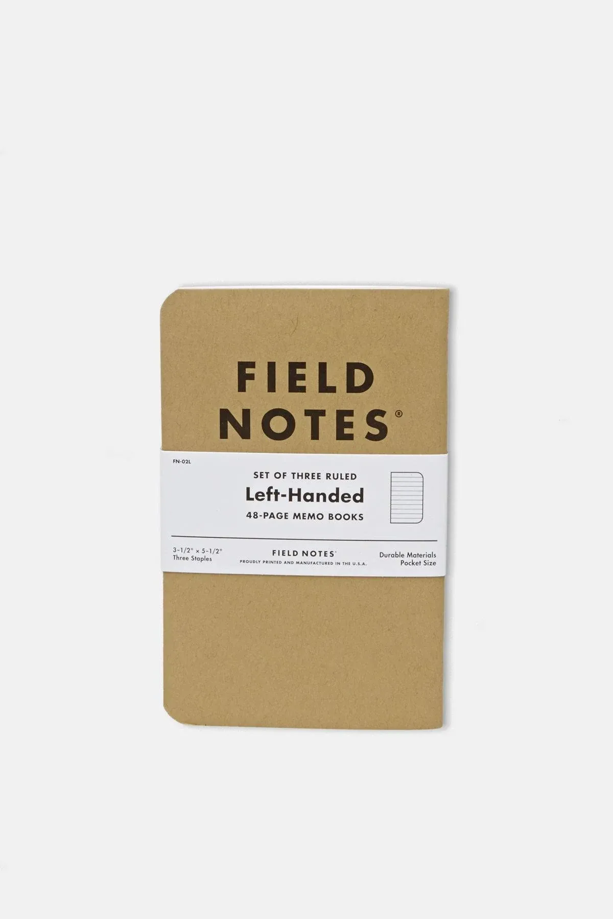 Field Notes Left Handed 3-Pack