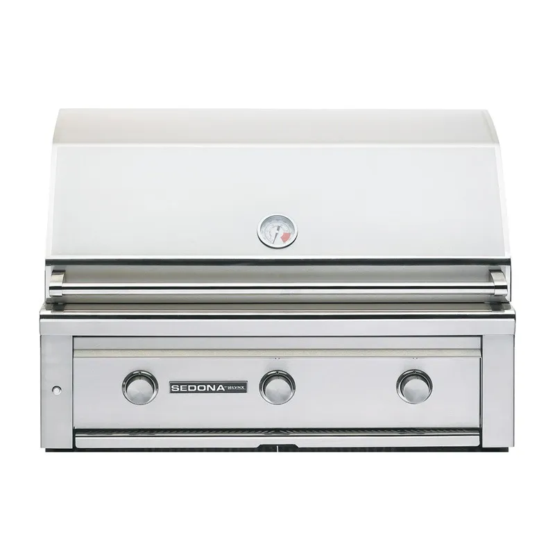 Sedona by Lynx 36 in. 3-Burner Built-In Natural Gas Grill with Sear Burner - Stainless Steel