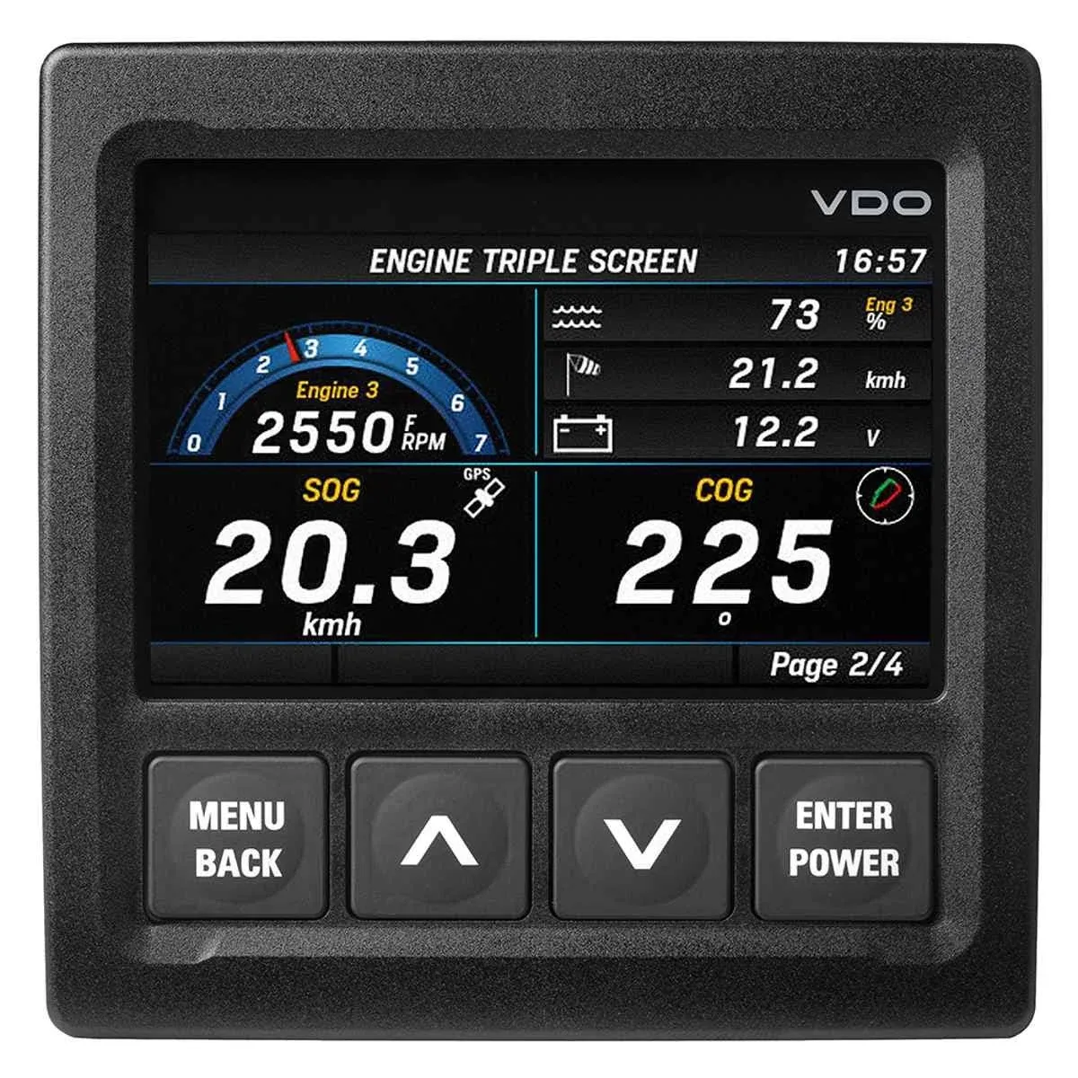 VERATRON OCEANLINK 4.3&#034; NMEA 2000 TFT GATEWAY - BLACK