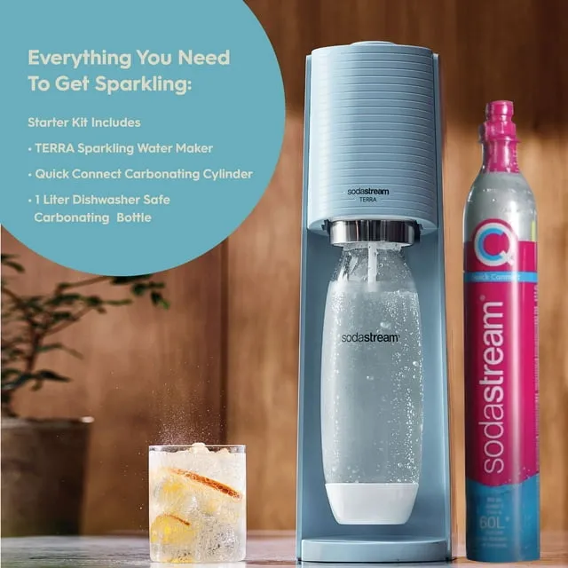 Sodastream Terra Sparkling Water Maker - Red