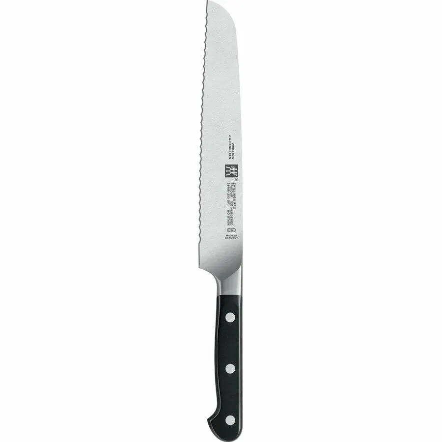 Zwilling | Pro Bread Knife, 8", Black