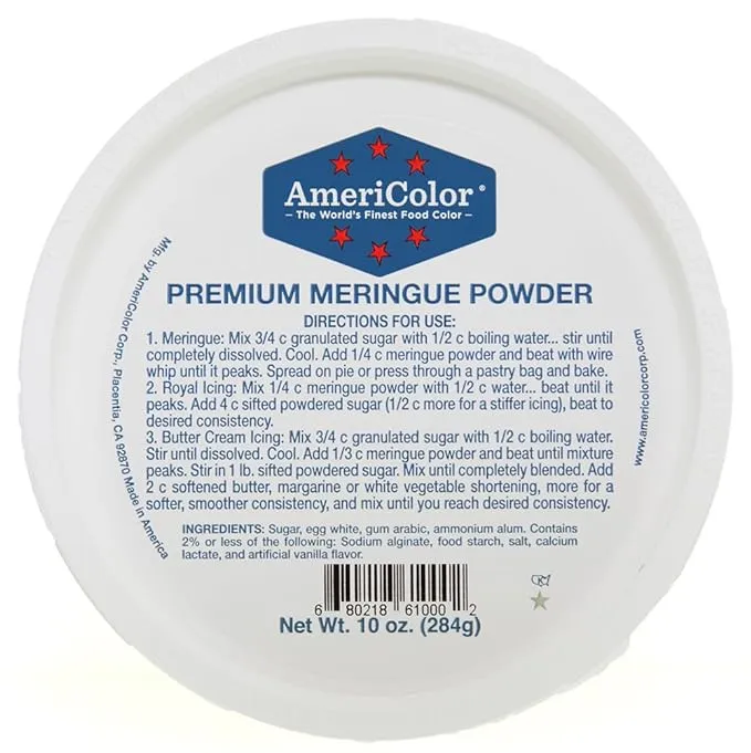 AmeriColor Premium Meringue Powder, 10 Ounce