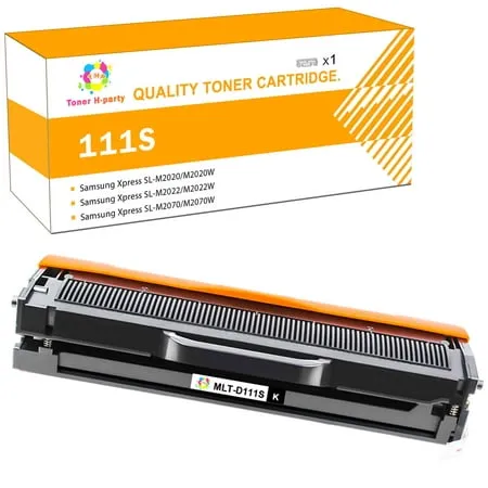 Toner H-Party Compatible Toner Cartridge Replacment for Samsung Mlt-d111s Xpress M2020w M2070fw M2070w Laser Printer