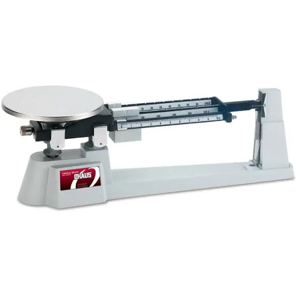 Ohaus - 80000012 Specialty Mechanical Triple Beam Balance, with Stainless Steel ...