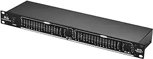 Btuty Audio Equalizer Eq-215 Dual Channel 15-Band Equalizer 1U Rack Mount