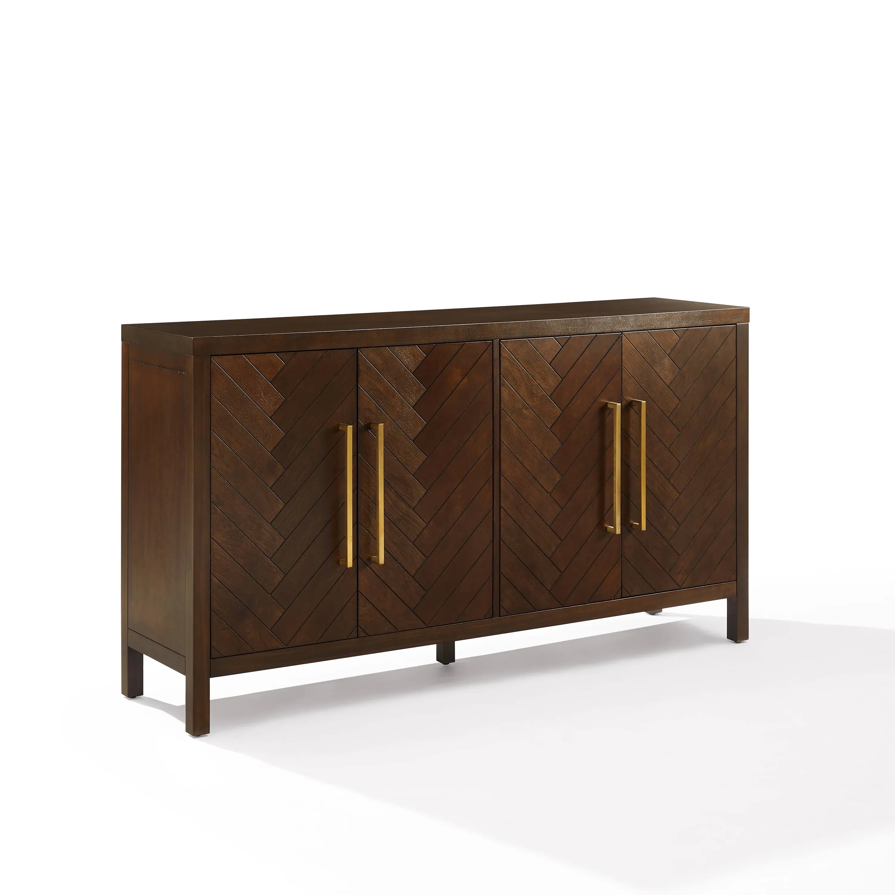 Crosley Darcy Dark Brown Sideboard