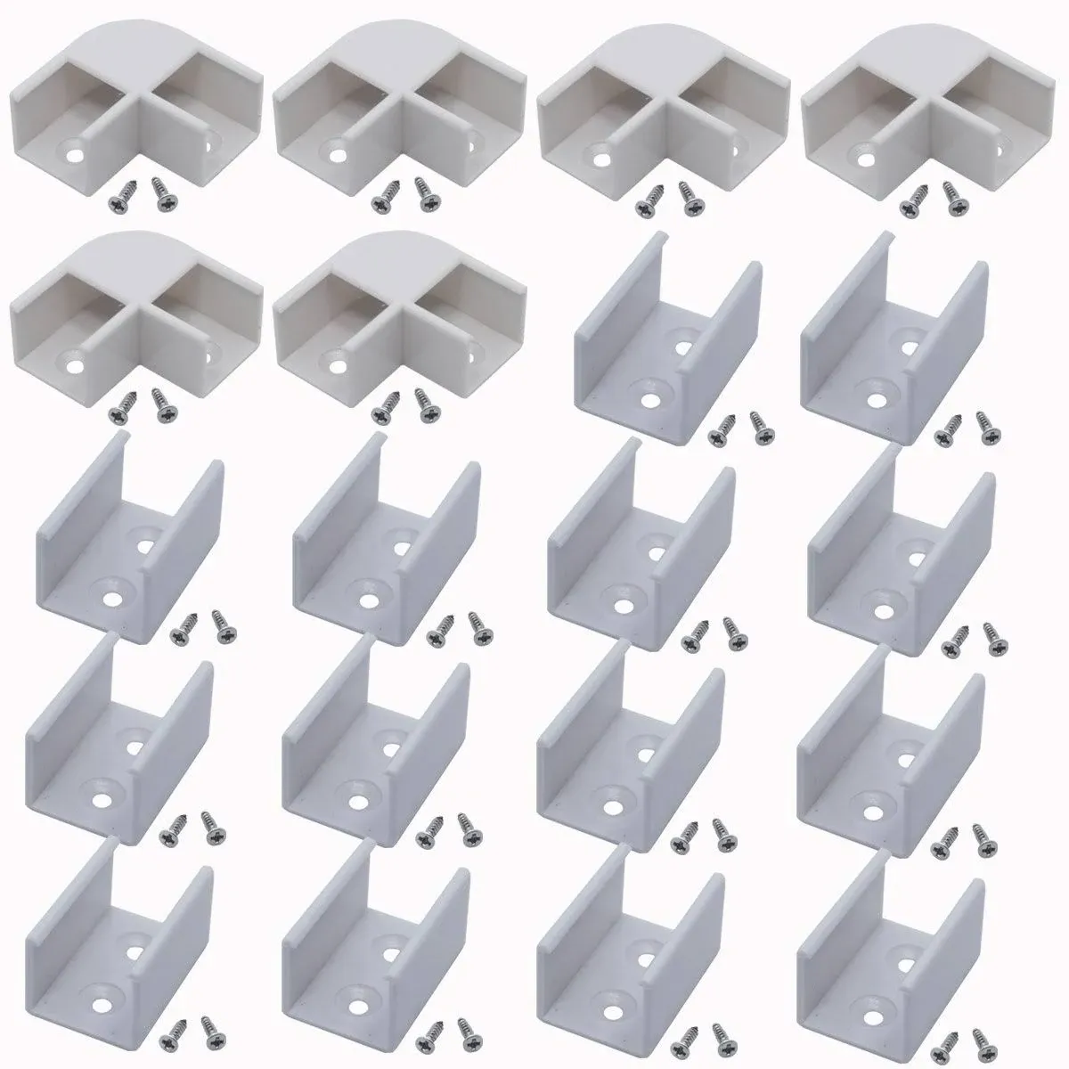 90 Degree Corner Connectors For Deep Square Aluminum Led Channel asin B01iy1l2