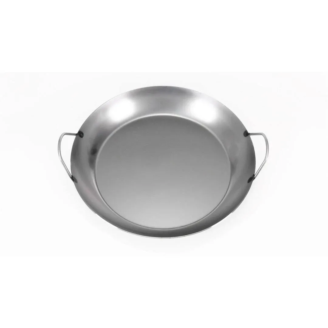 Matfer Bourgeat Black Steel Paella Pan (17 3/4")