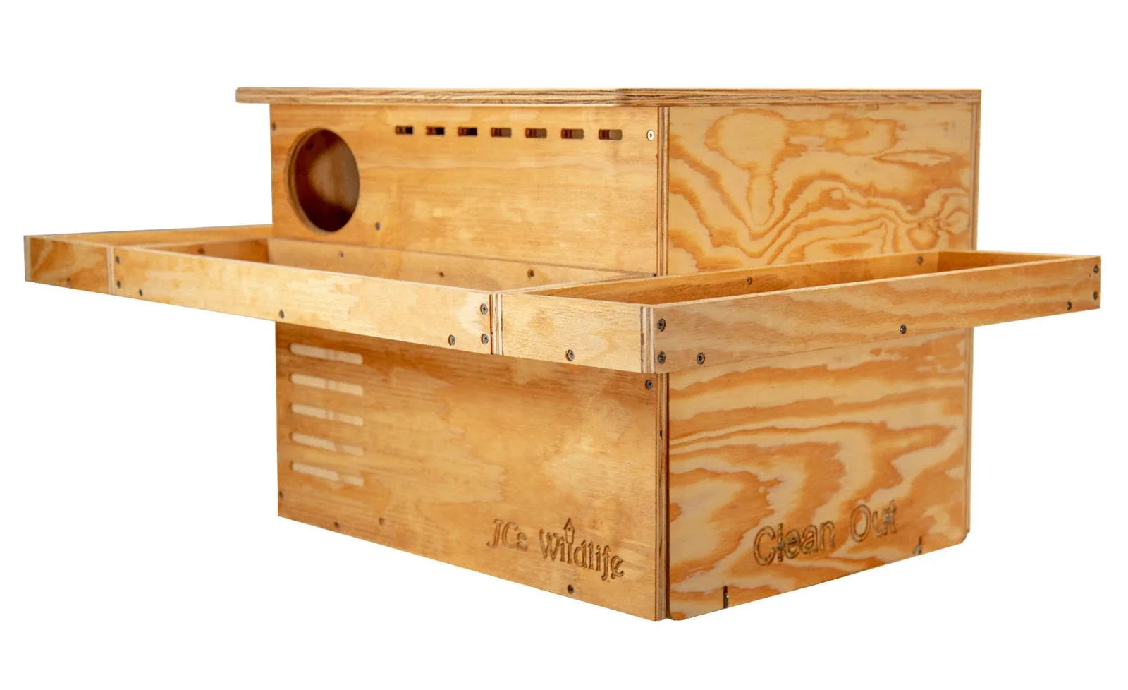 Jcs Wildlife 3 Sided Platform Barn Owl Nesting Box