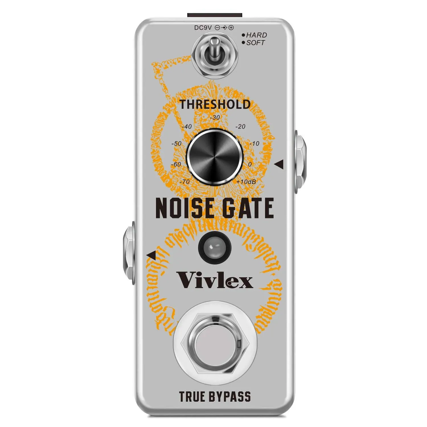 Vivlex LEF-319 Noise Gate Suppressor Noise Reduction Guitar Effects Pedal Noise ...