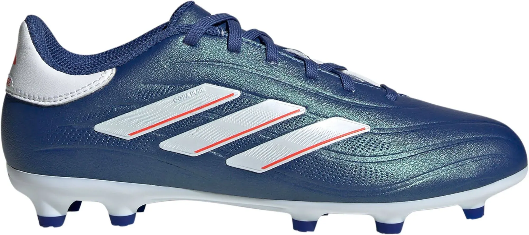 Adidas Copa Pure 2.3 FG Junior Firm Ground Soccer Cleat Lucid Blue/White/Solar ...