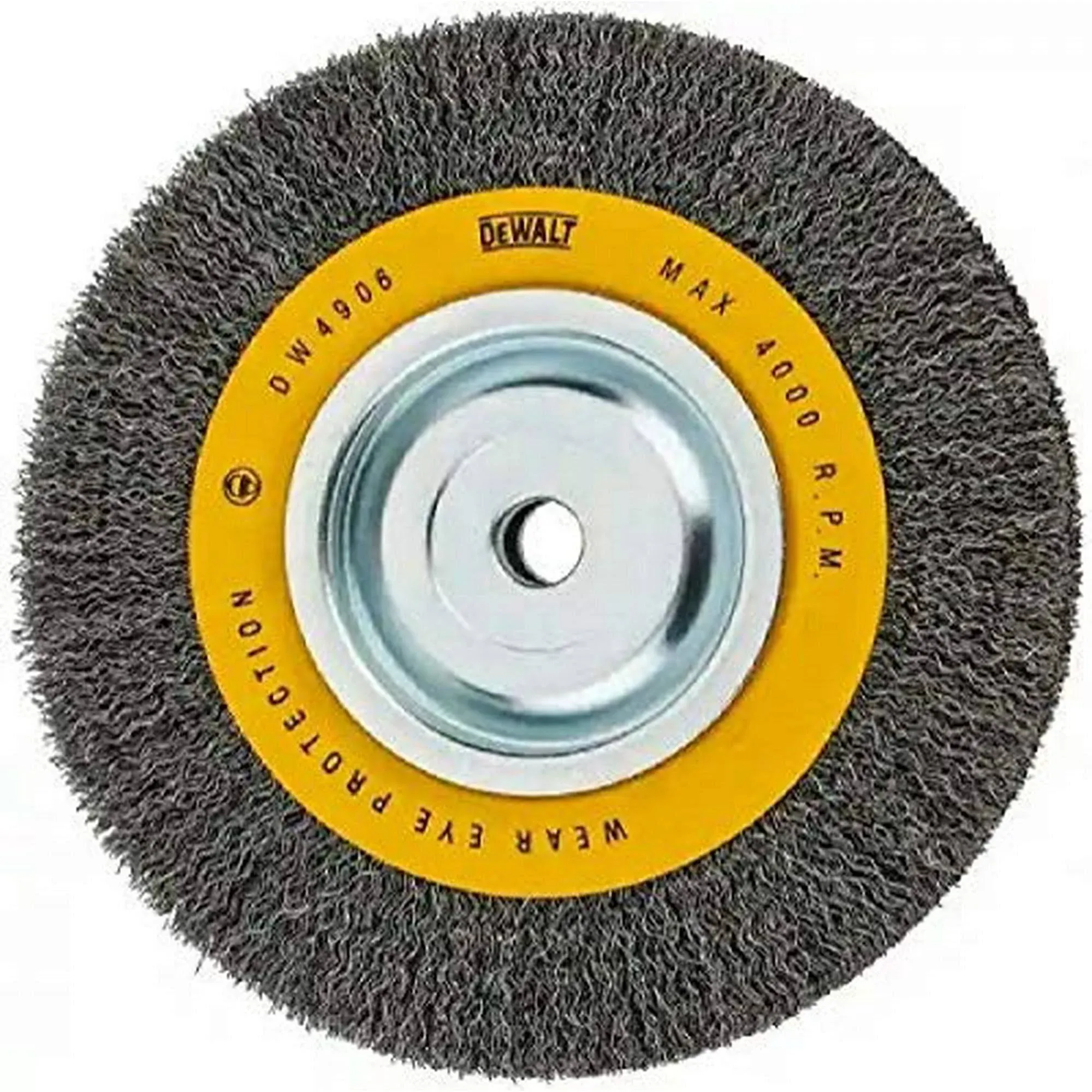 DeWalt DW4907 8" Crimped Bench Wire Wheel