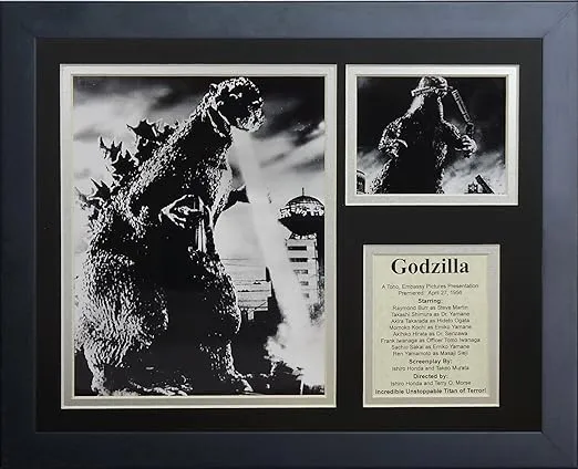 Legends Never Die Godzilla Framed Photo Collage 11 x 14-inch