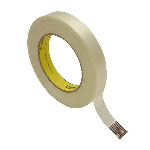 3M Scotch 897 Filament Strapping Tape: 3/4 in. x 60 yds. (Clear)