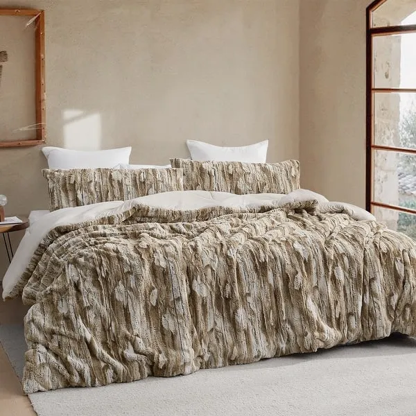 Snowy Terrain - Coma Inducer® (with Butter) Oversized Comforter - Snowfield Earthtone Brown - Bed Bath & Beyond - 39130732