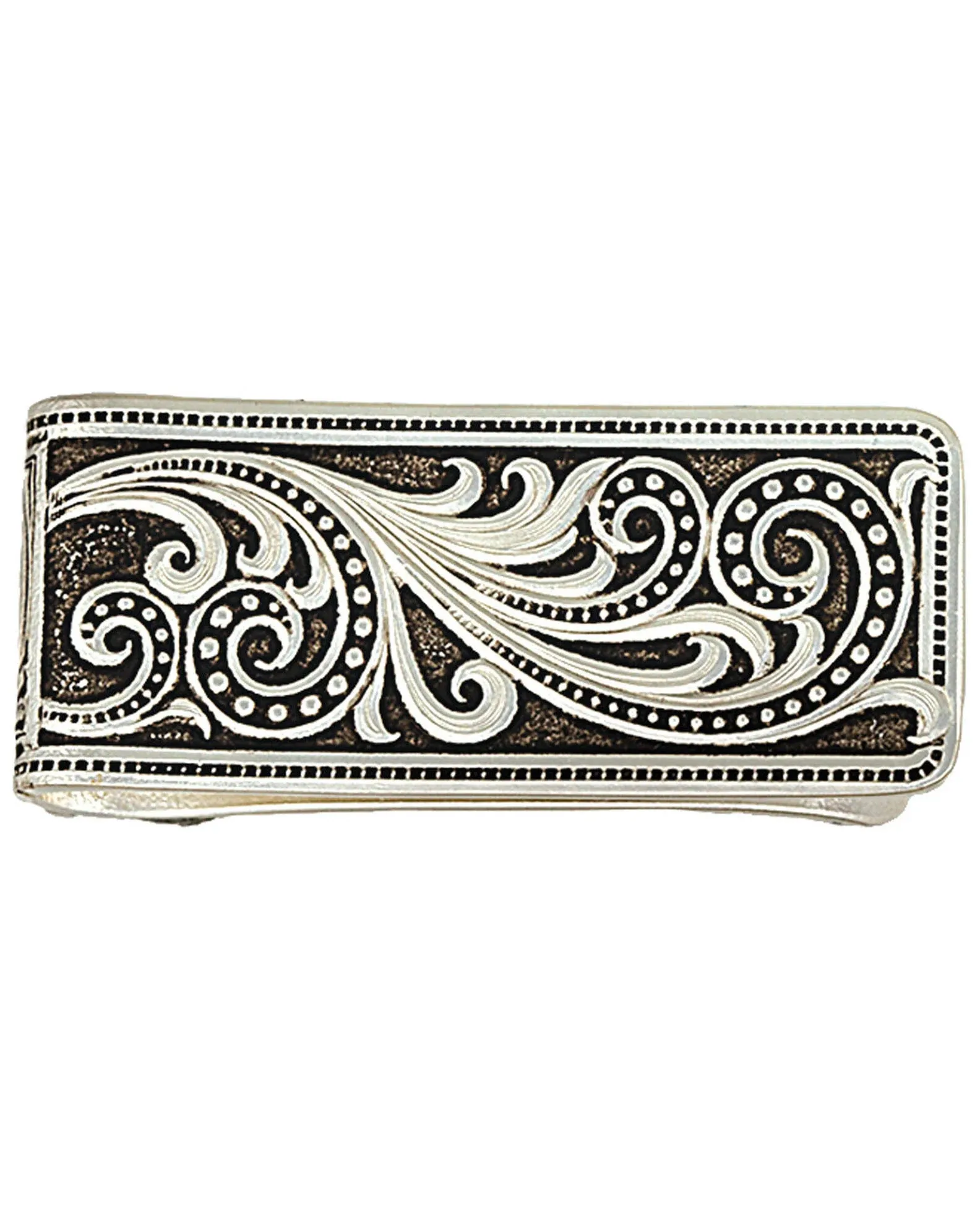 MONTANA SILVERSMITHS BEADED SCROLL  MONEY CLIP - ACCESSORIES OTHER  - MCL16RTS