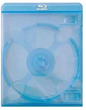 Amaray Empty Deluxe Double Blu-ray Replacement Cases for Blue-ray Disc Movies ...