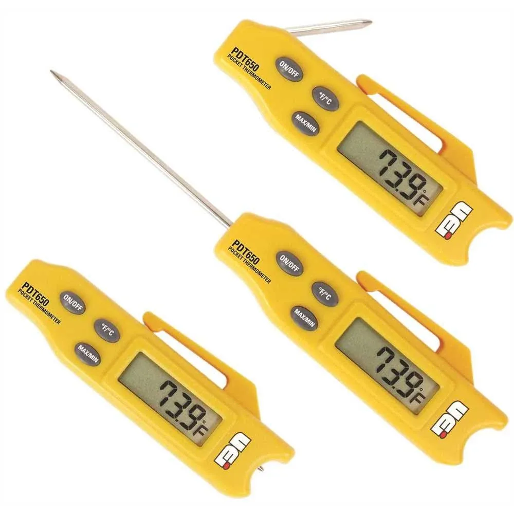 Uei Test Instruments PDT650-N Digital Pocket Thermometer