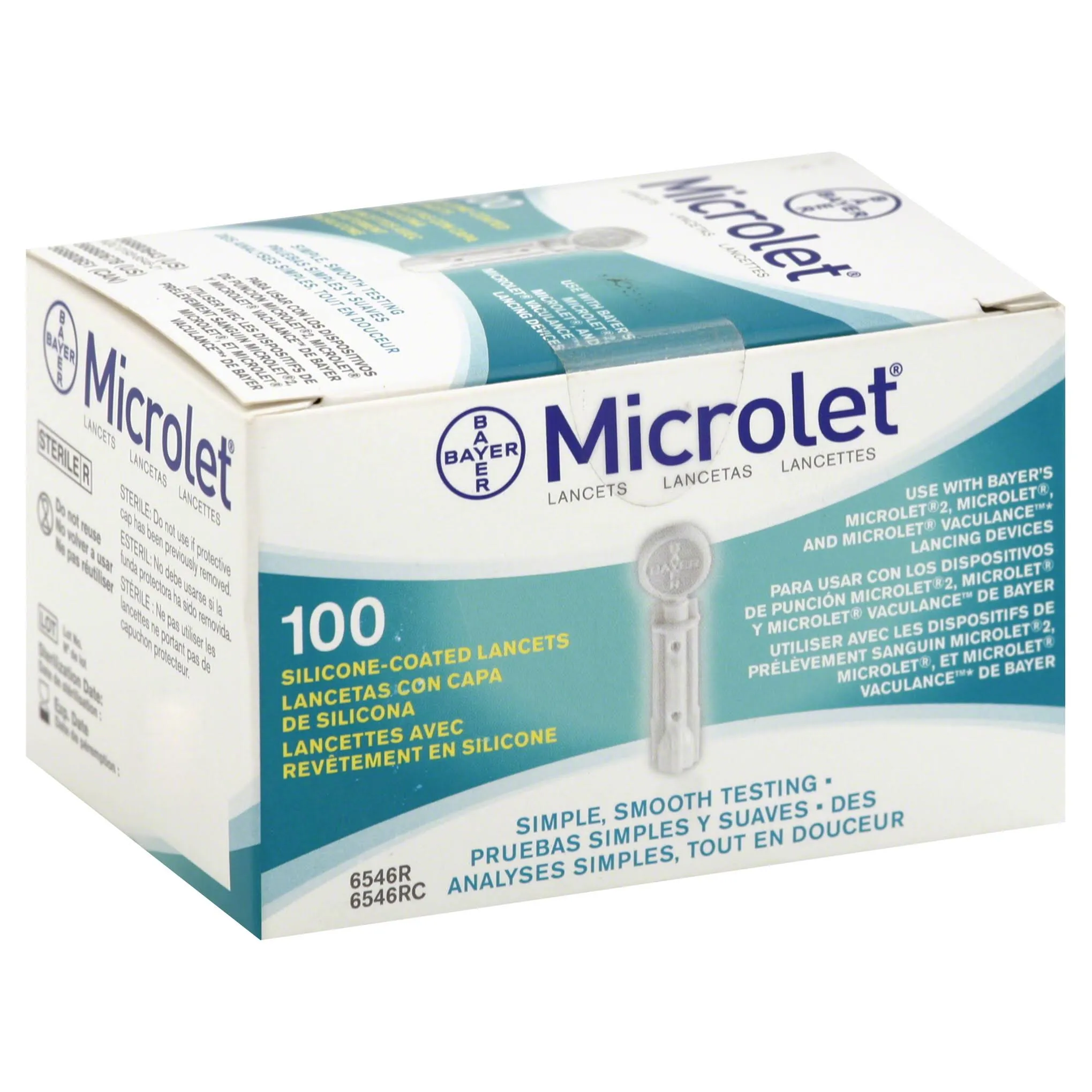 Bayer Microlet Lancets 28G - 100 ct.