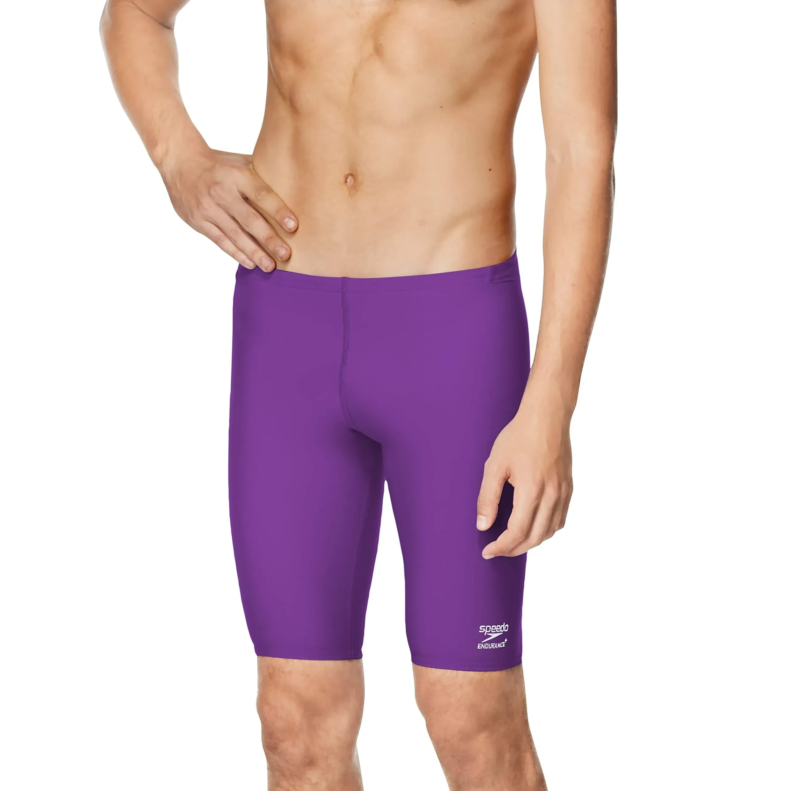 Speedo Men's Swimsuit Jammer Endurance+ Solid USA Adult