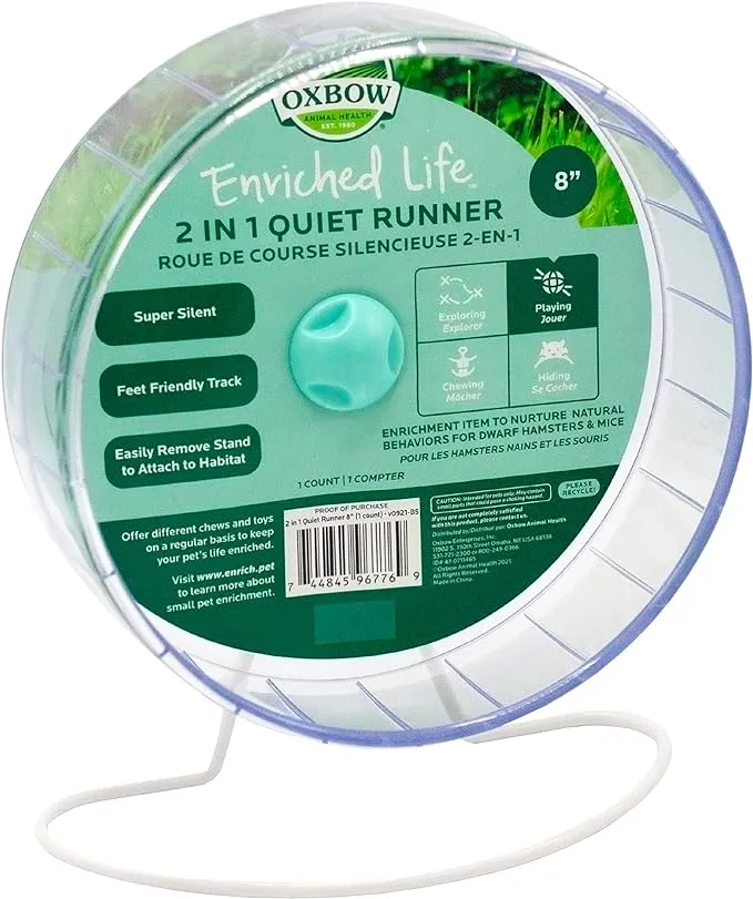 Oxbow Enriched Life - 2 in 1 Quiet Runner - 8 in