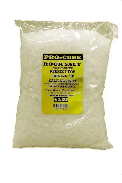 Pro Cure Rock Salt - 4 lb bag