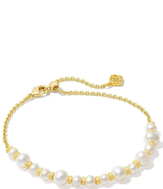 Kendra ScottJovie Beaded Delicate Chain Bracelet