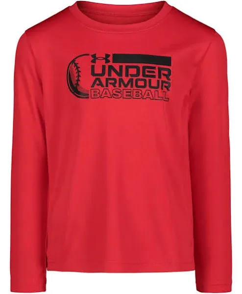 Boys 4-8 Under Armour Baseball Division Long Sleeve Tee