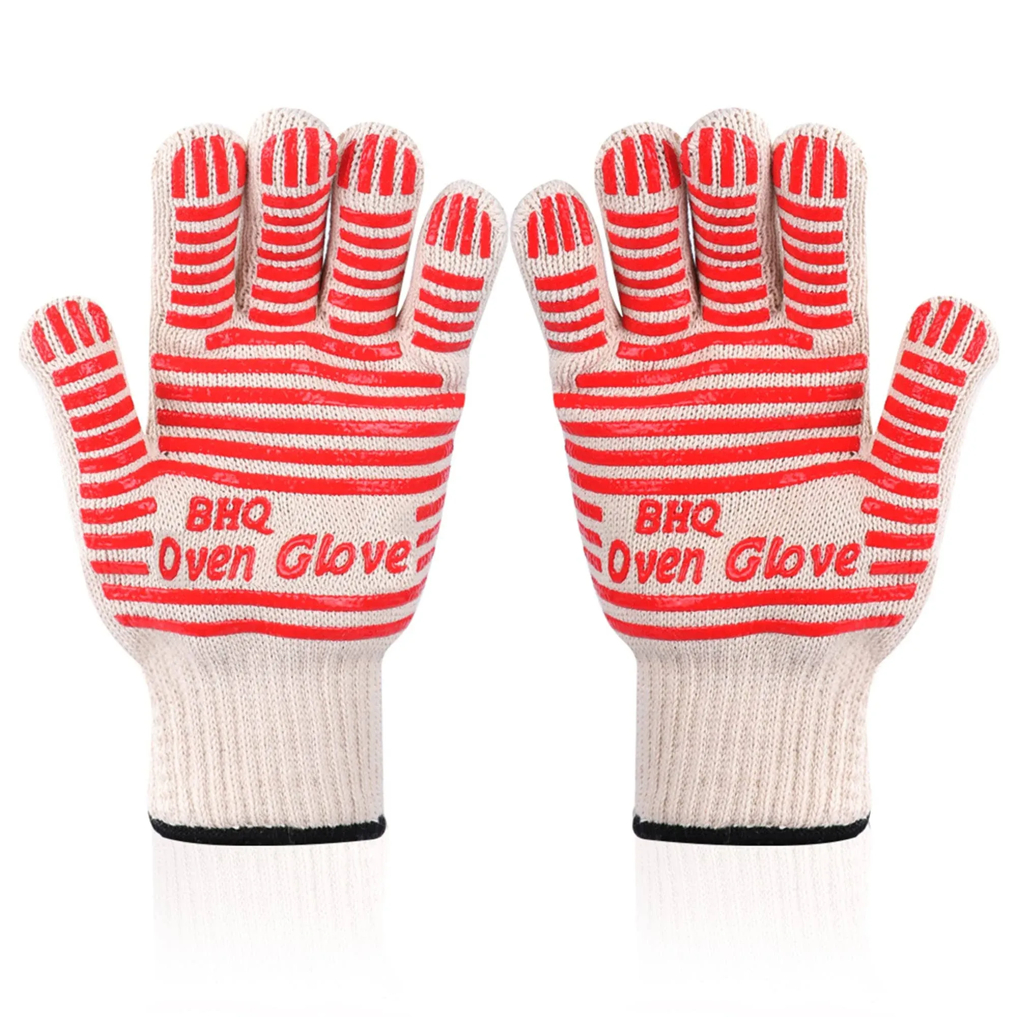 Oven Gloves Grill Gloves Extreme Heat Resistant Oven Gloves - EN407 Certified ...