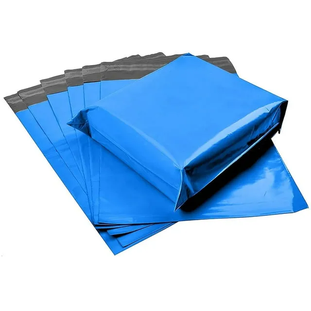 Metronic 14.5X19 100 Pack Poly Mailers, Strong Adhesive Shipping Bags for Clothing, Waterproof and Tear-Proof Shipping Envelopes, Packaging Bags Mailers Poly Bags for Shipping in Midnight Blue