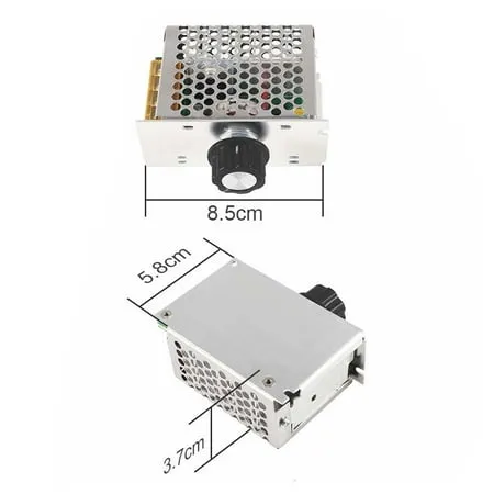 Voltage Regulator AC 220V 4000W SCR Power Regulator Dimming Dimmers Motor Speed Controller Thermostat Electronic Module