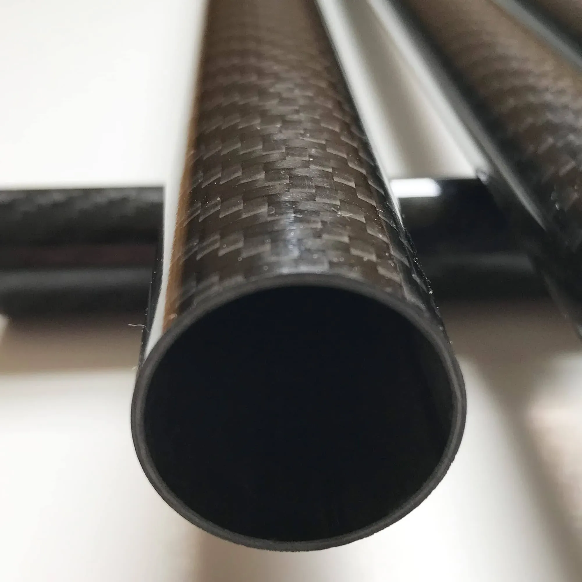 KARBXON - Carbon Fiber Tube - Black - 25mm X 23mm X 1000mm - Hollow Carbon Fi...