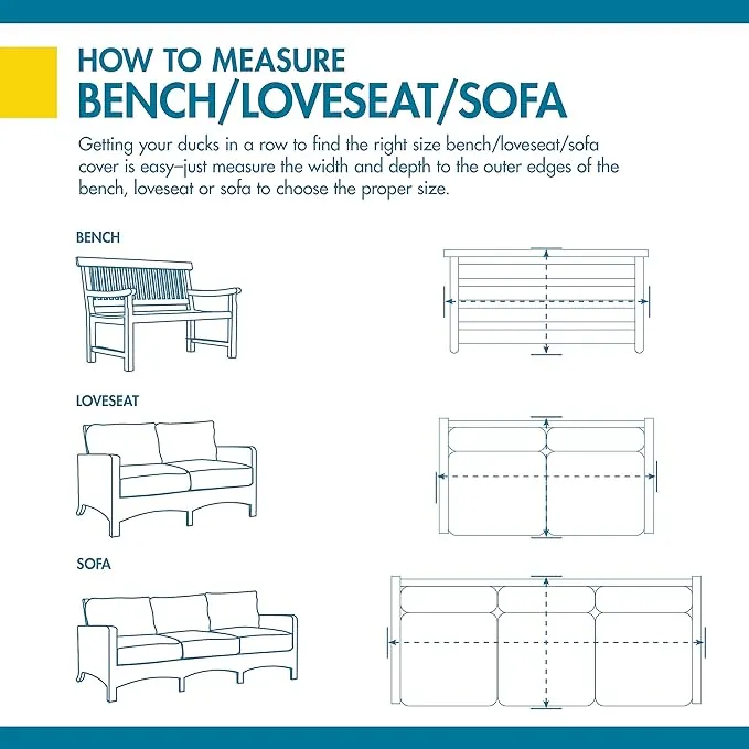Duck Covers Ultimate Patio Loveseat Cover