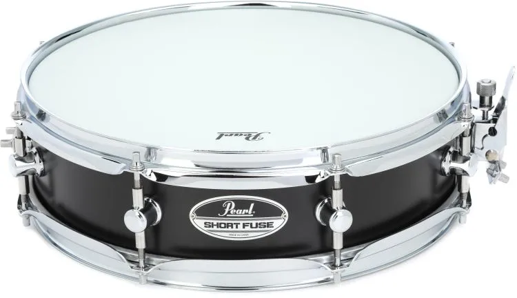 Pearl Short Fuse Piccolo Snare Drum - 3.5 x 13-inch - Black Steel