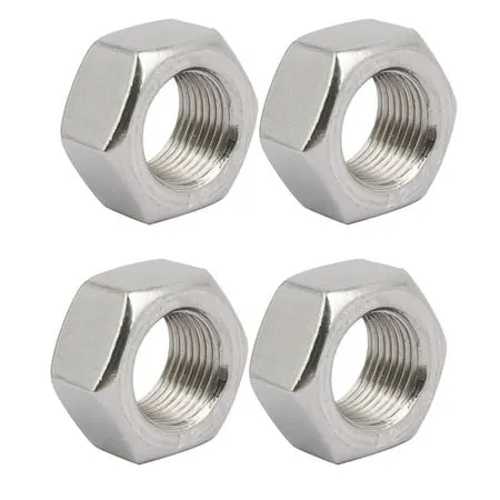 5pcs M14 x 1.0mm Pitch Hex Nuts