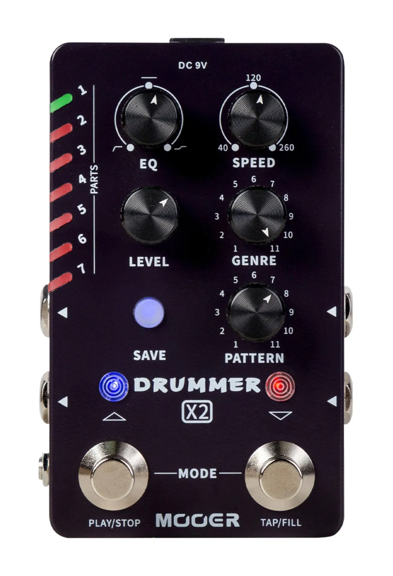 Mooer Drummer X2 Drum Machine Pedal