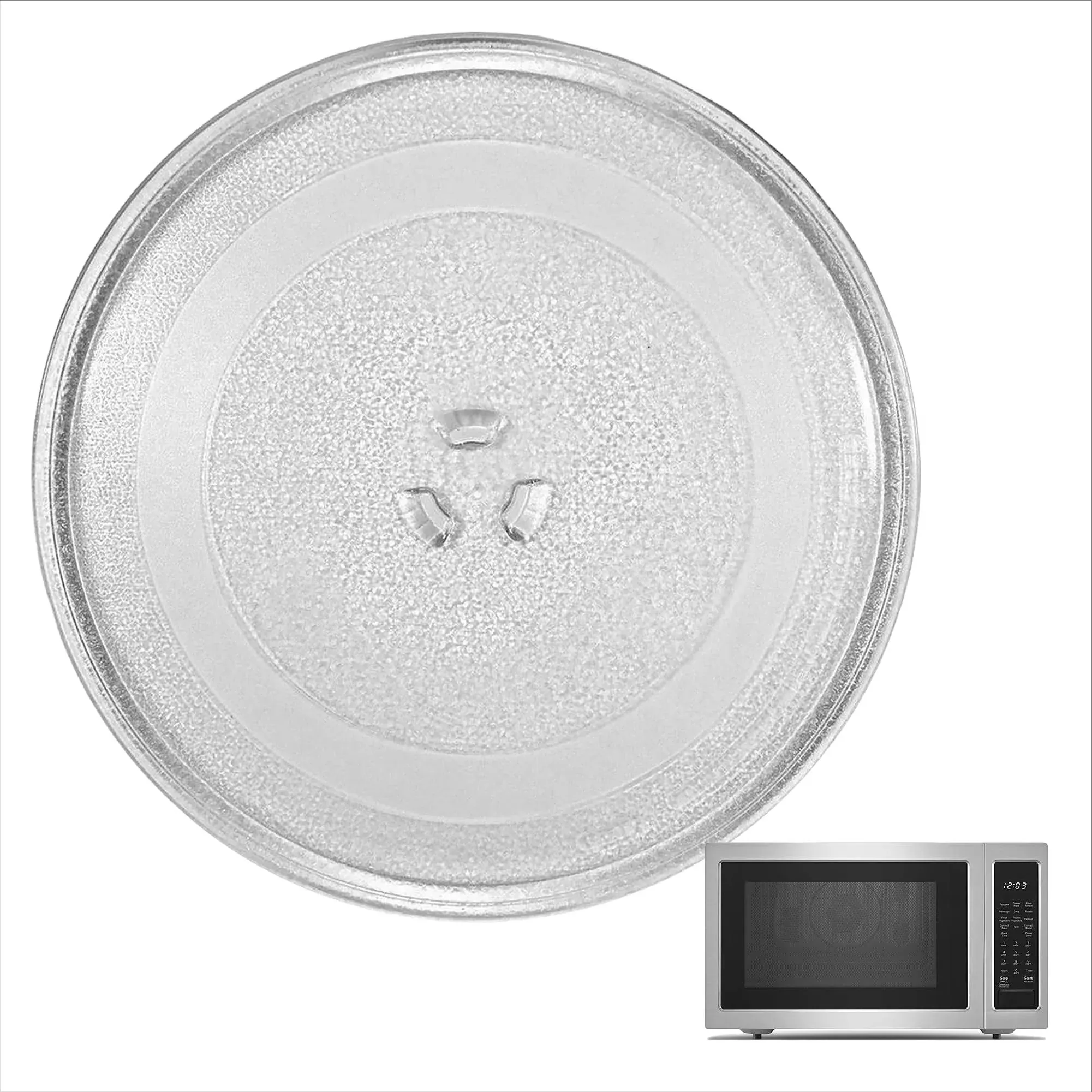 16.5-Inch Panasonic Compatible Microwave Glass Plate/Microwave Glass Turntable ...